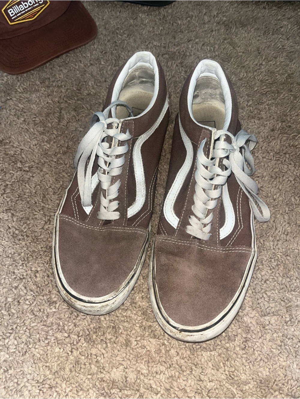 Men’s brown vans low top